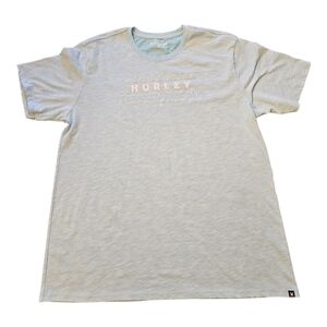 Hurley Heather Gray Short Sleeve Tee